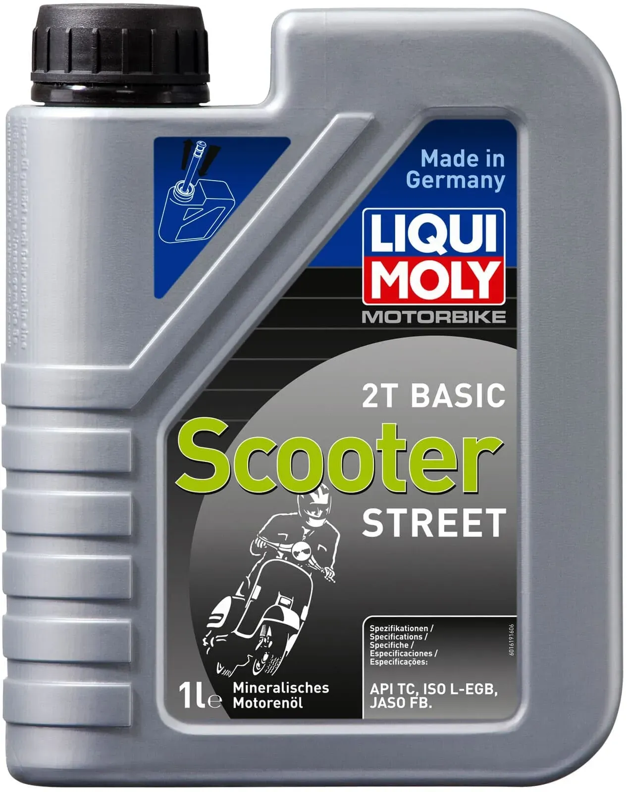 LIQUI MOLY MOTORBIKE 2T SEMISYNTH SCOOTER 1L 0