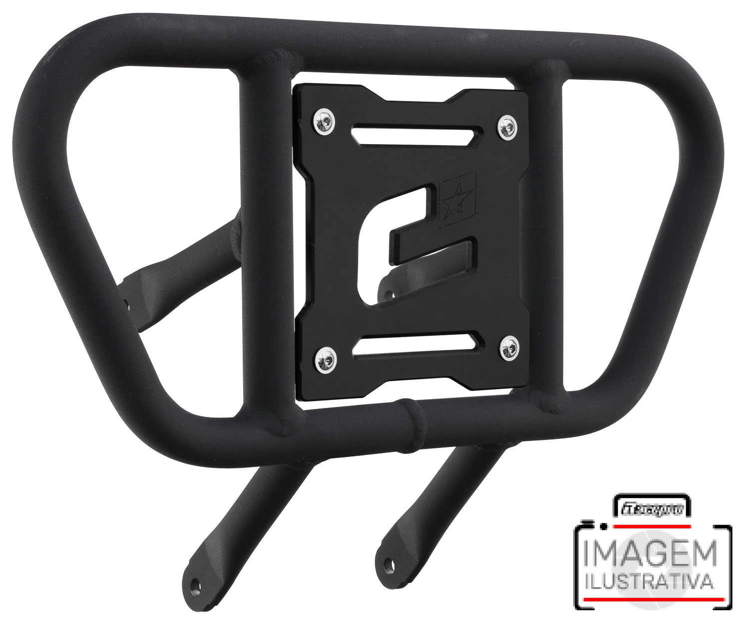 PARA CHOQUES CR01 PRETO/PRETO YFZ450R 0