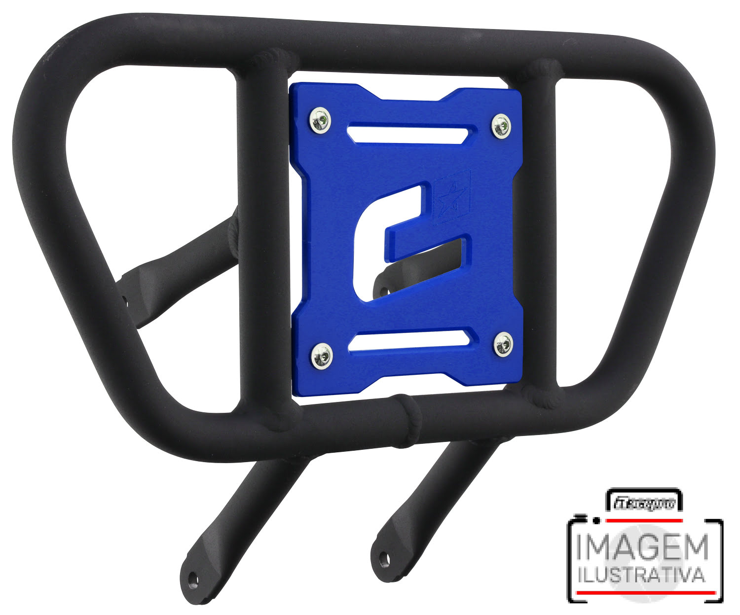 PARA CHOQUES CR01 PRETO/AZUL LTR450 0